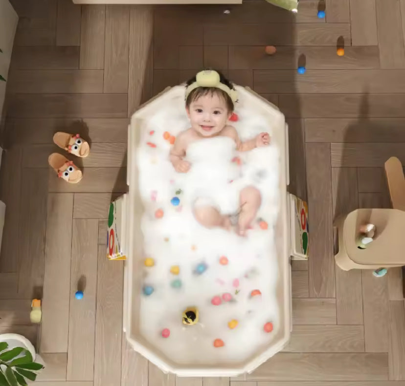 Baignoire Pliable et Durable pour Bébé